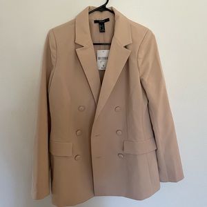 Forever 21 Blush Pink Suit Jacket